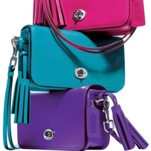 Coach Penny Legacy 19914 Violet Purple Leather
Cross Body Bag